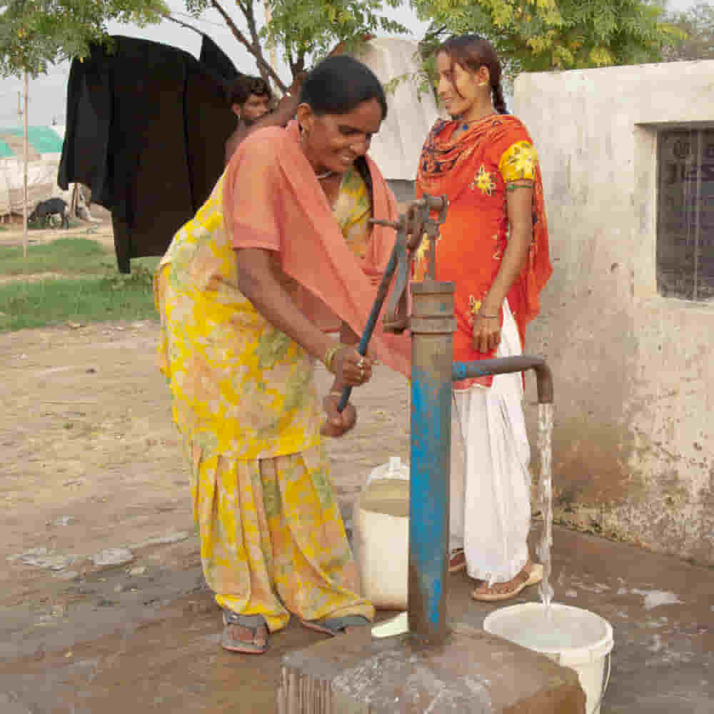Women in this village don't need to travel far to acquire clean water thanks to GFA World Jesus Wells