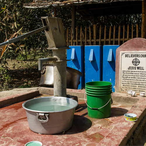 GFA World provides access to clean water through Jesus Wells and BioSand water filters