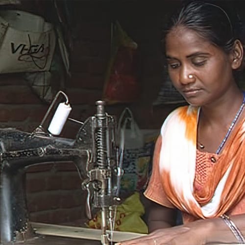Income generating gifts of sewing machine brings great relief to widows