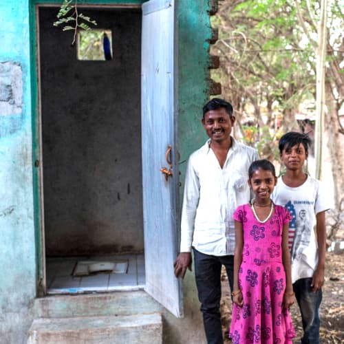 GFA World outdoor toilets provide safety, sanitation and privacy to women and girls