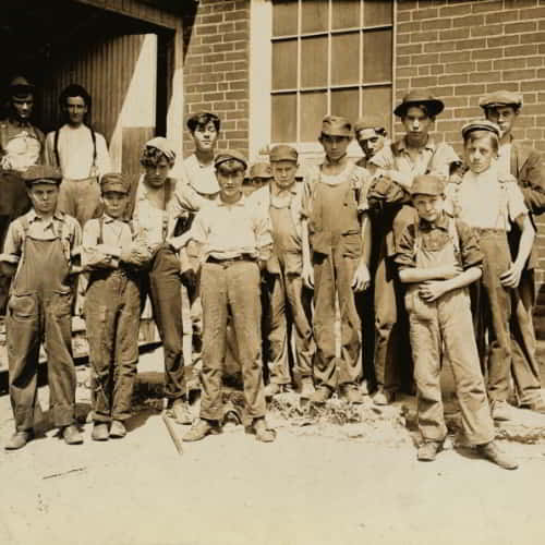 America child labor history