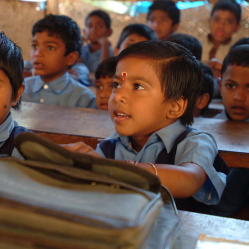 Initiatives like GFA World child sponsorship program is addressing wealth disparities through education
