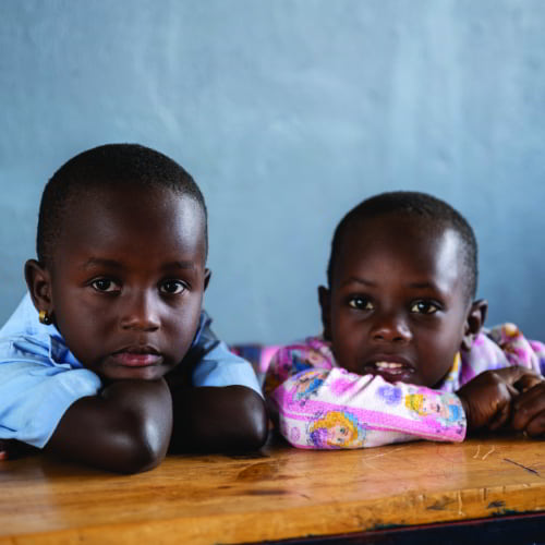 Children in Africa receive support through GFA World Child Sponsorship Program
