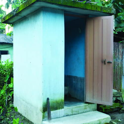 GFA World outdoor toilet project helps address the sanitation crisis impact on vulnerable populations in South Asia