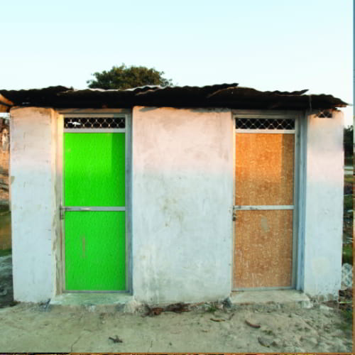 Outdoor toilet through GFA World ensures well-being and privacy of families in South Asia