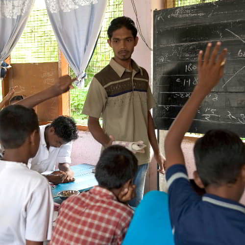GFA World Child Sponsorship Program class in Sri Lanka