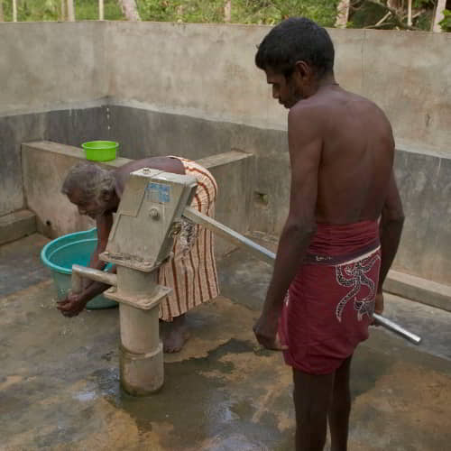 Water organizations like GFA World provide clean water to village communities