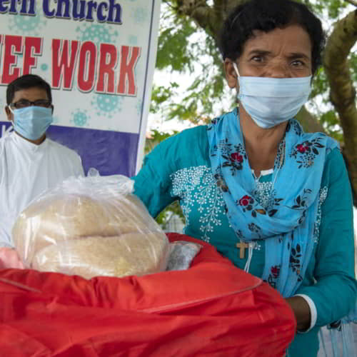 Woman received pandemic aid through GFA World