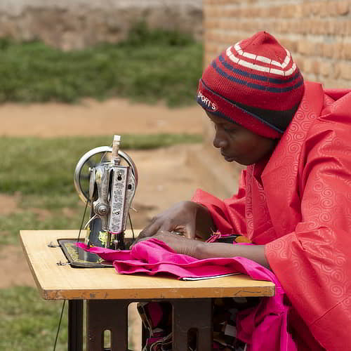 GFA World fights Asia poverty through income generating gifts sewing machines