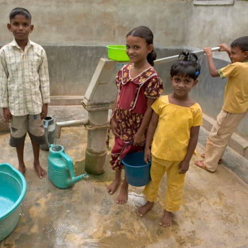 Those amid the South Asia Water crisis, Africa as well, are helped through GFA World Jesus Wells