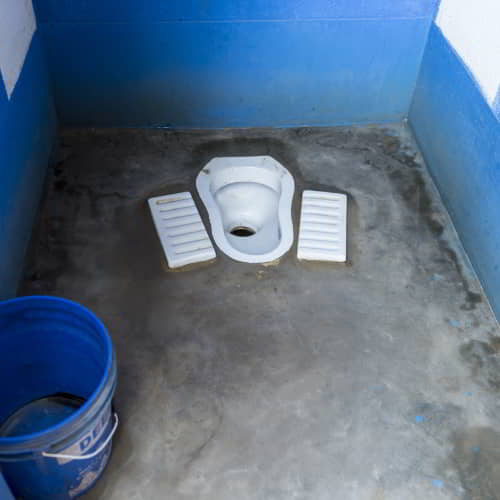 Providing access to sanitation is one of GFA World's solutions to extreme poverty