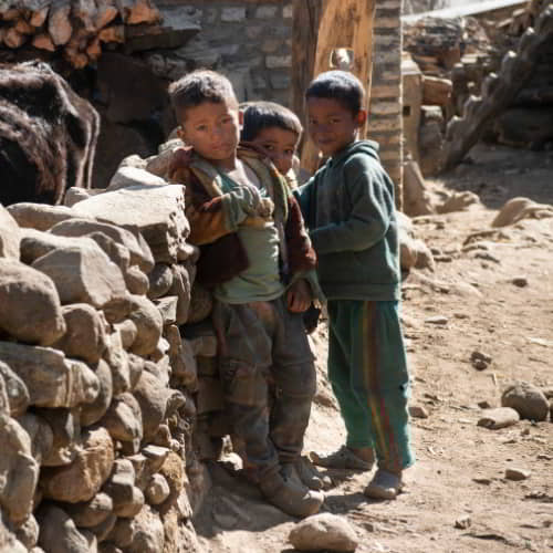 Child poverty in Nepal