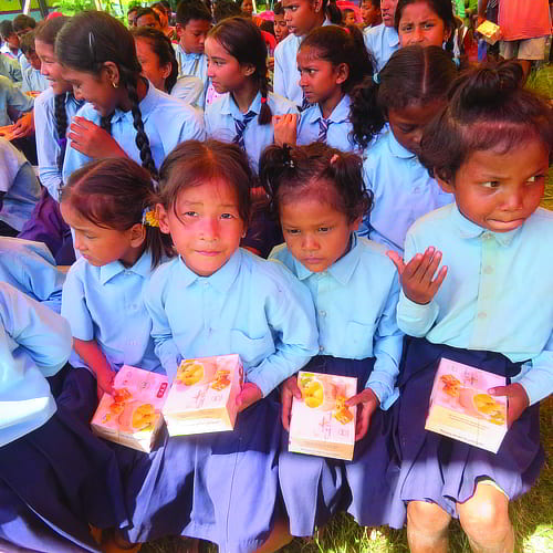 Child sponsorship provides for impoverished children nutritious food