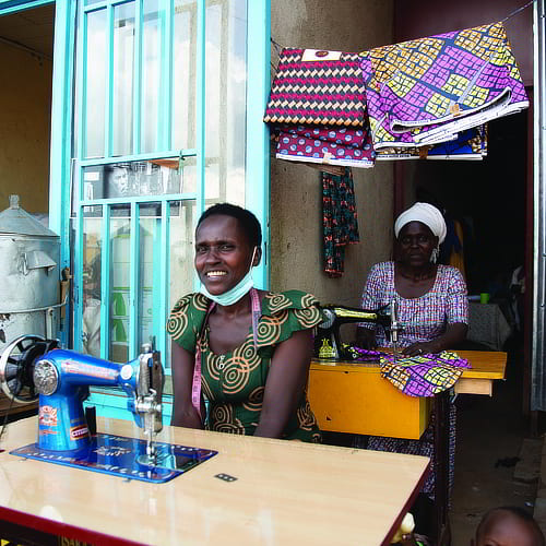 GFA World income generating gifts of sewing machines bring hope to people in poverty