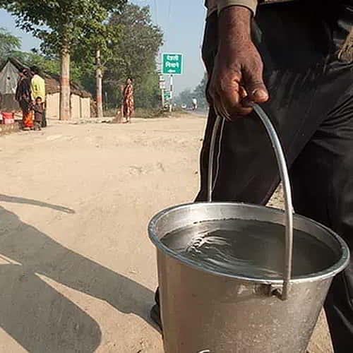 Clean water provided to a very poor village in South Asia through GFA World's Jesus Wells