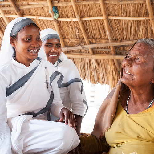 GFA World's Sisters of the Cross are women who, in addition to completing Bible college, go through six months of study in leprosy care, family counseling, hygiene education and other practical ministries