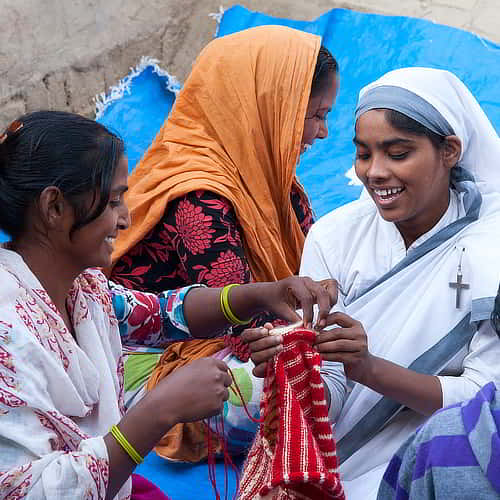 Women Christian missionaries trained by GFA World, serve full time to bring the hope that is only found in Christ to those who need to hear it