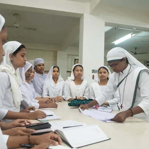 Each member of GFA World's Sisters of the Cross undergoes training in areas like first aid and counseling