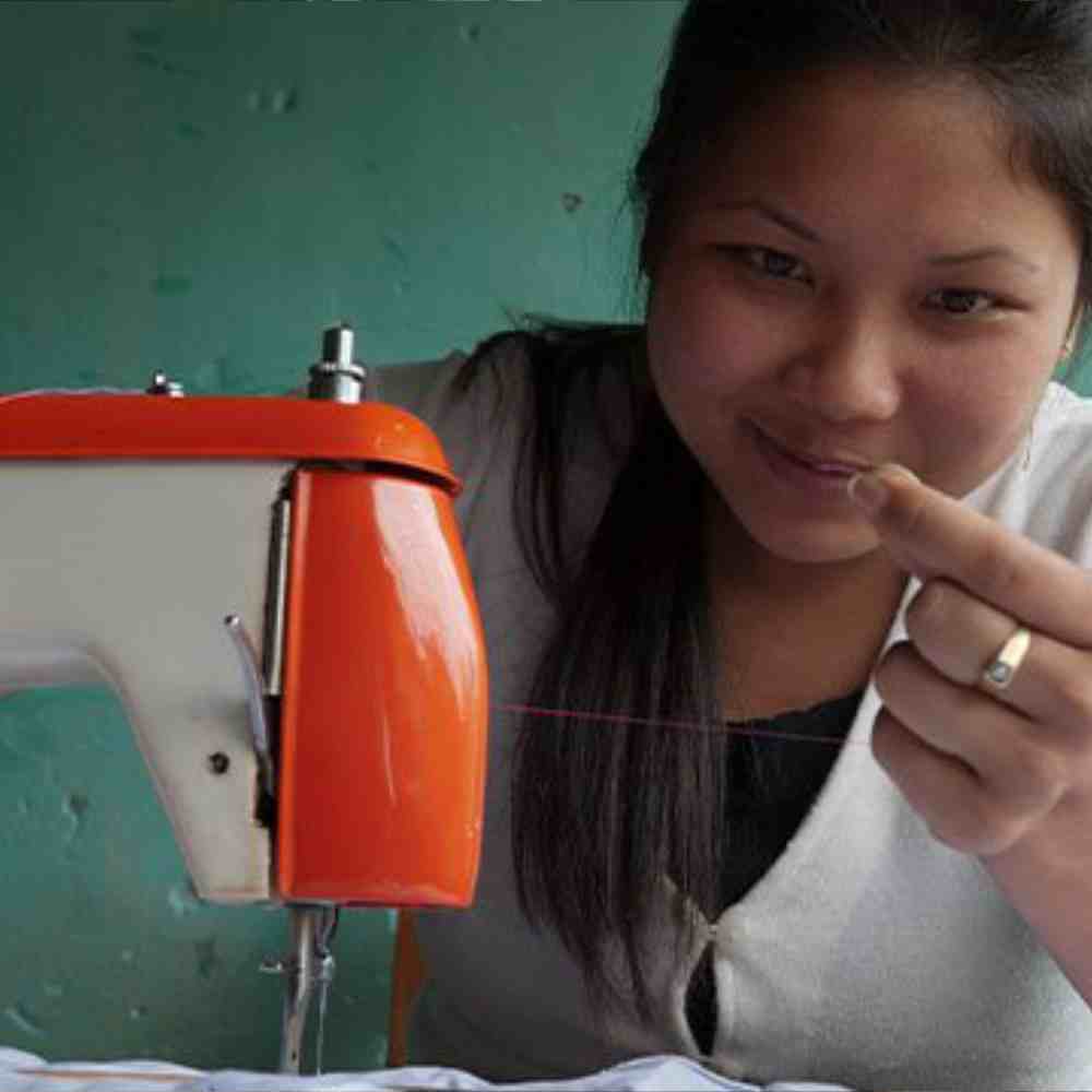 Learning how to sew can help break generational poverty