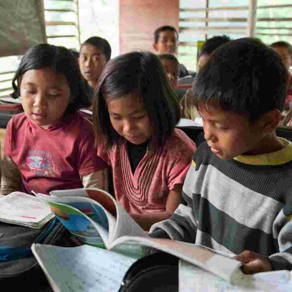 Children acquire literacy through GFA World child sponsorship program - Bridge of Hope