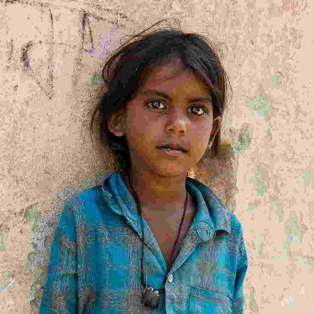 Education poverty impacted this young girl's life