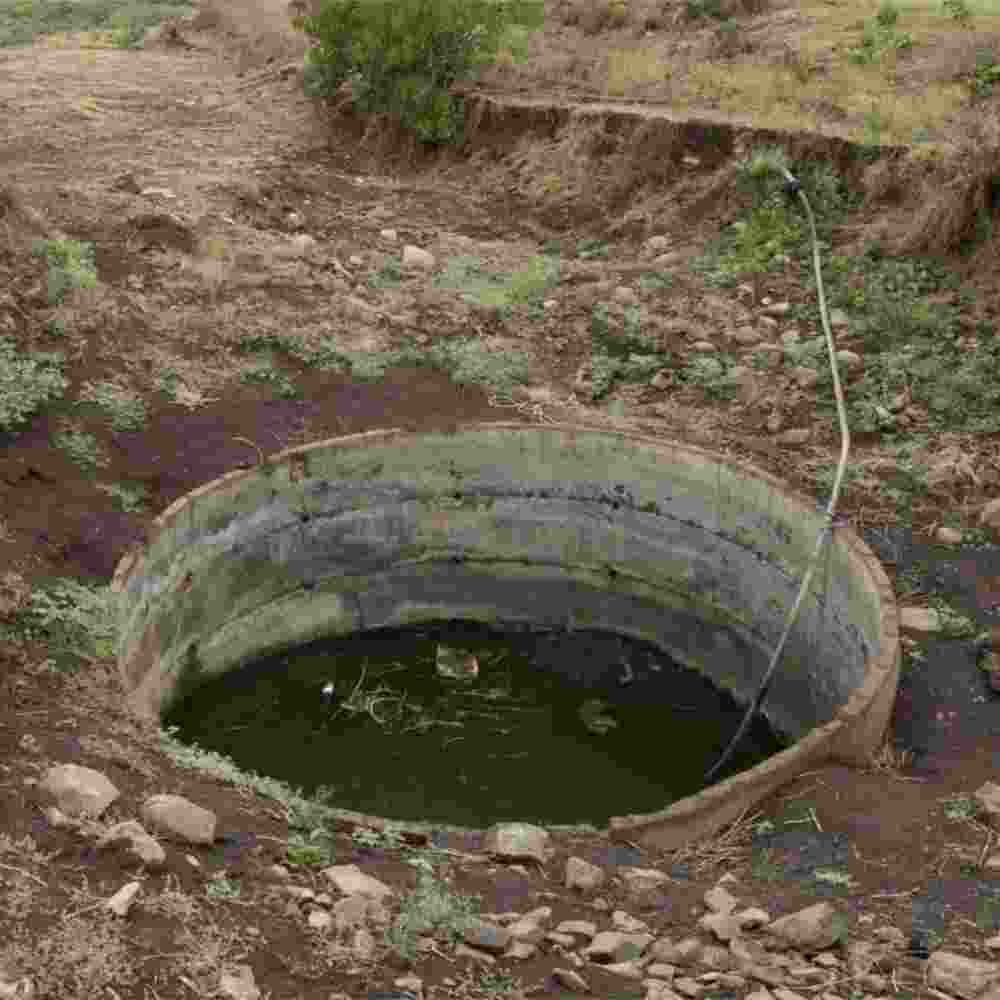 The villagers in Vimal's village depend on this impure water source