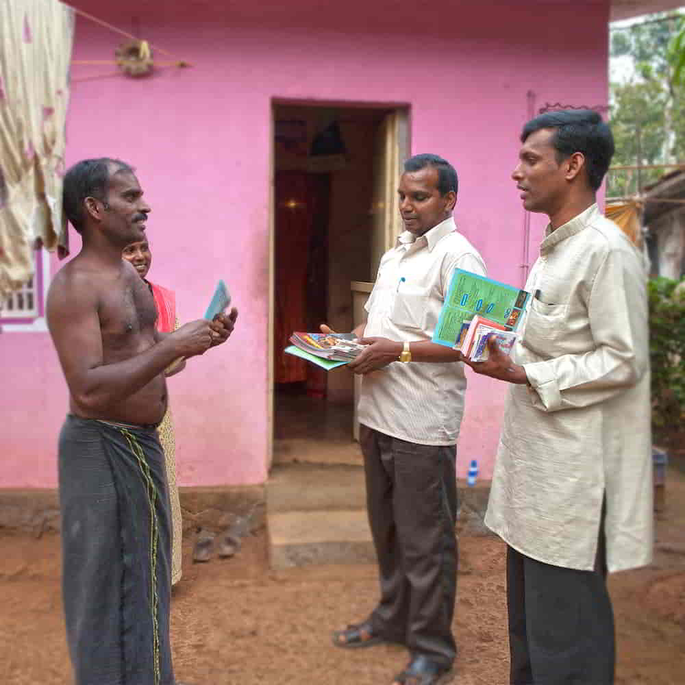 GFA World missionary worker ministering to the poor