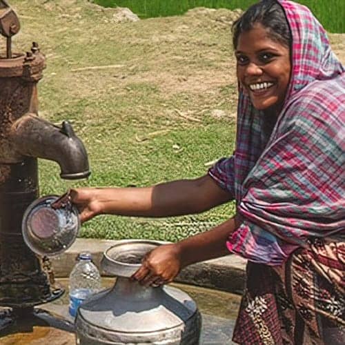 Clean water through GFA World Jesus Wells provides hope to widows