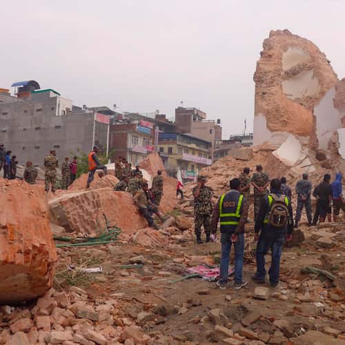 Deadly earthquake disaster in Nepal