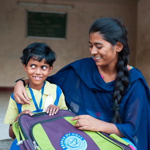 Dhitha, a GFA World (Gospel for Asia) child sponsorship success story