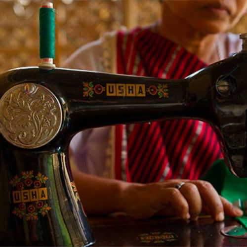 GFA World income generating gifts of a sewing machine can help people escape the cycle of poverty