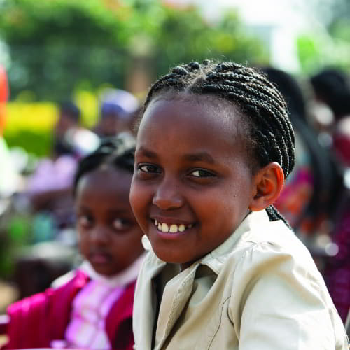 Speak words of life and value over a girl in Africa through GFA World child sponsorship program
