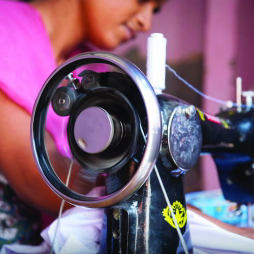 A sewing machine that could help a widow start her own business from the GFA World Christmas Gift Catalog