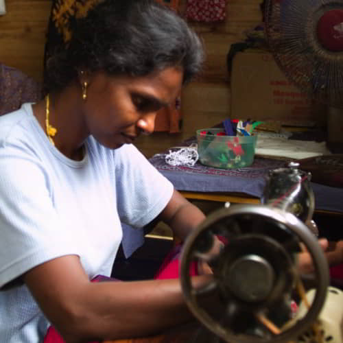 Income generating gifts of sewing machines is a part of GFA World's pandemic relief efforts