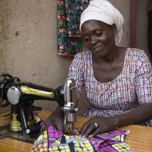 GFA World slum ministry empowering women through tailoring classes